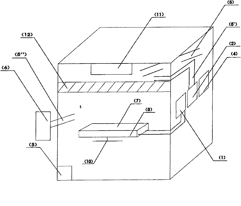 Positive pressure repairing cabin for human body antigravity