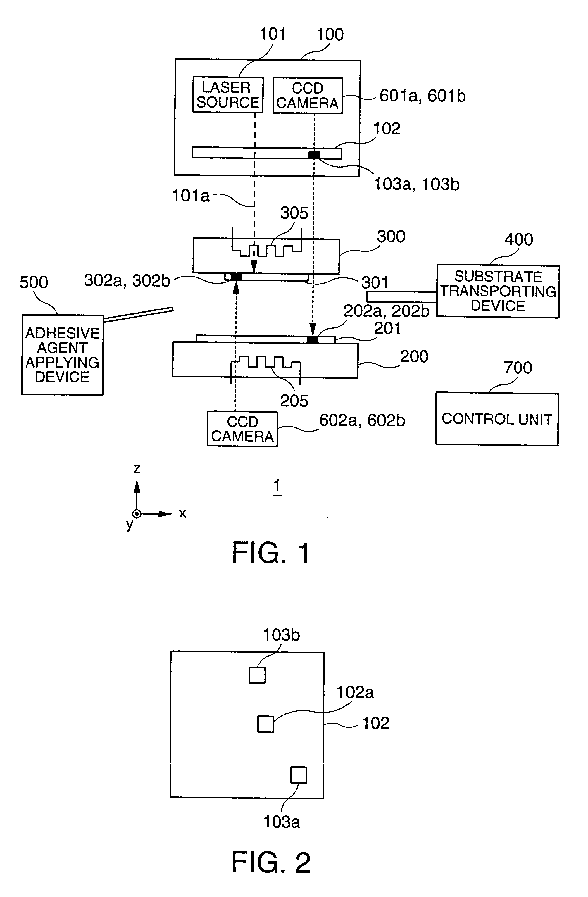Method of manufacturing electronic device including aligning first substrate, second substrate and mask, and transferring object from first substrate to second substrate, including irradiating object on first substrate with light through mask