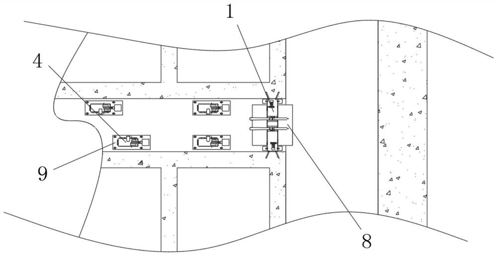 Sewage purification treatment device for aquatic environment engineering and mounting method