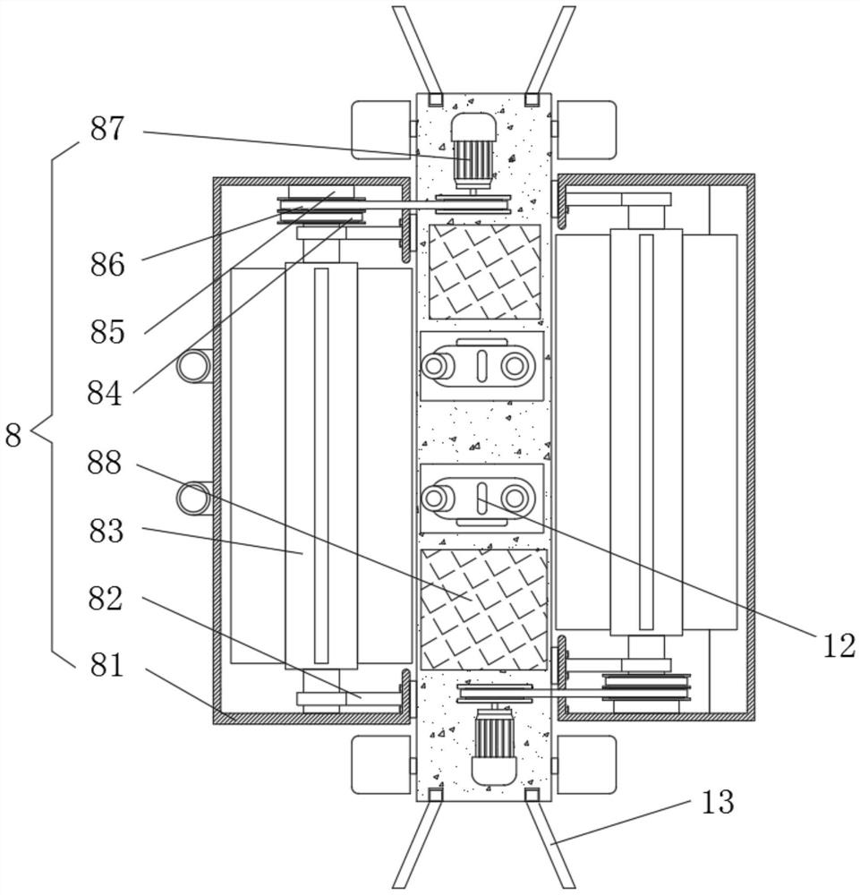 Sewage purification treatment device for aquatic environment engineering and mounting method