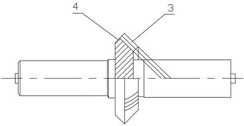 Integrated bevel gear machining method