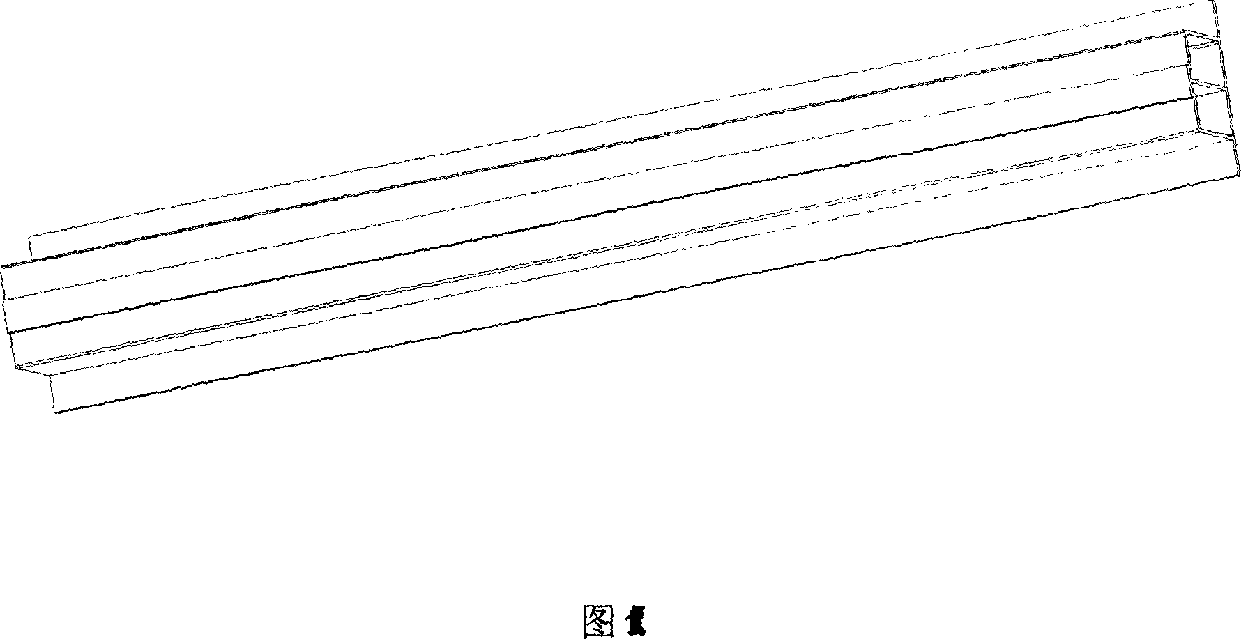 Bending and shaping method for hollow aluminum alloy extrusion section bar