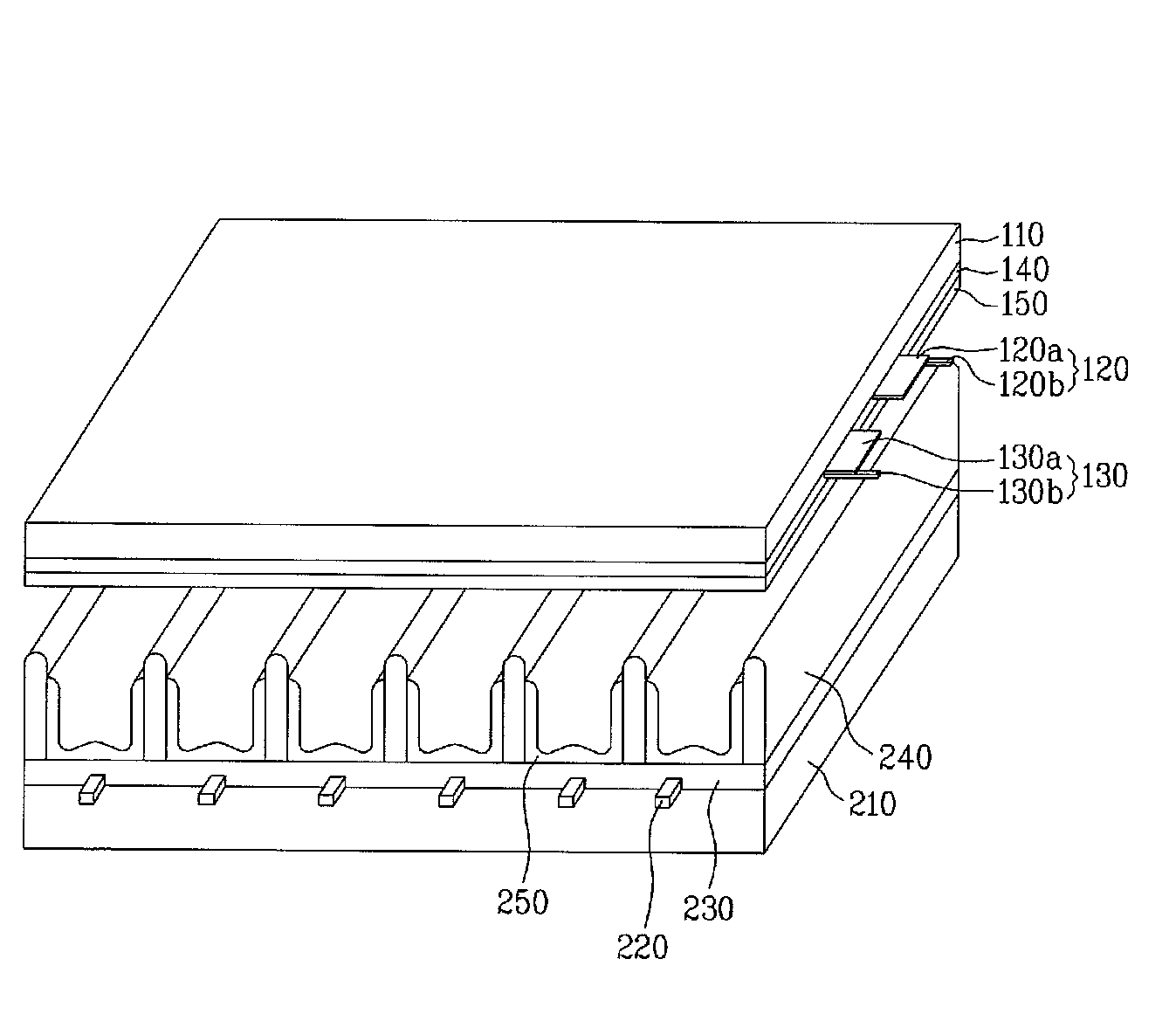 Plasma display panel, a method for manufacturing a plasma display panel, and related technologies