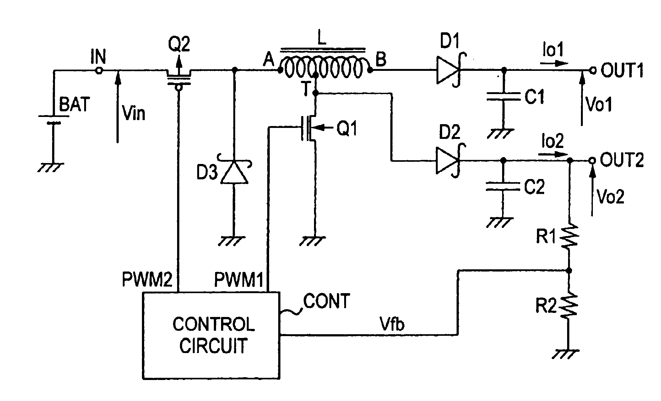 Switching power supply unit