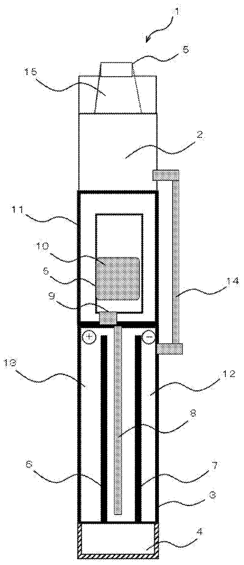 Electrolytic gas suction tool