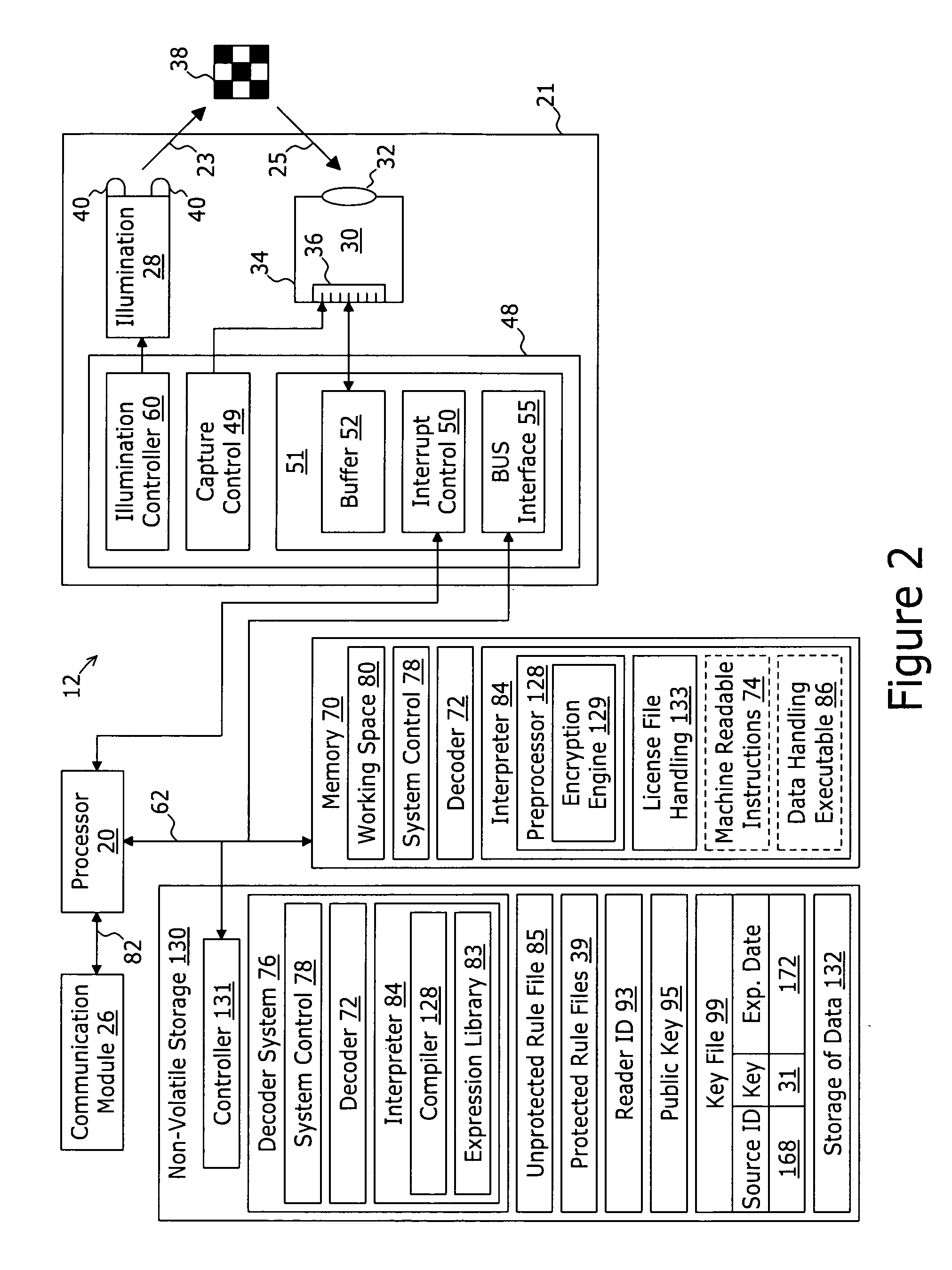 System and method for controlling the distribution of data translation components to portable data collection devices