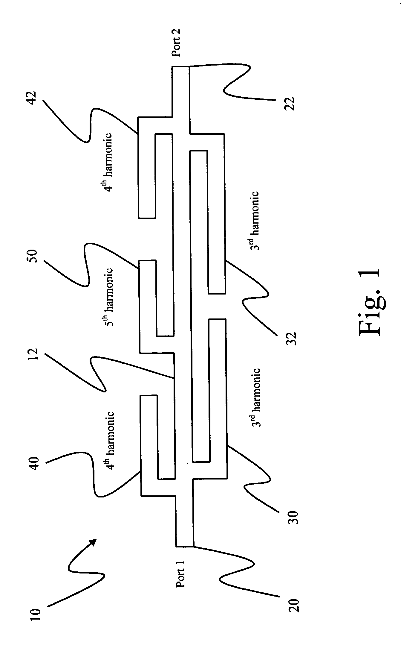 Embedded antenna and filter apparatus and methodology