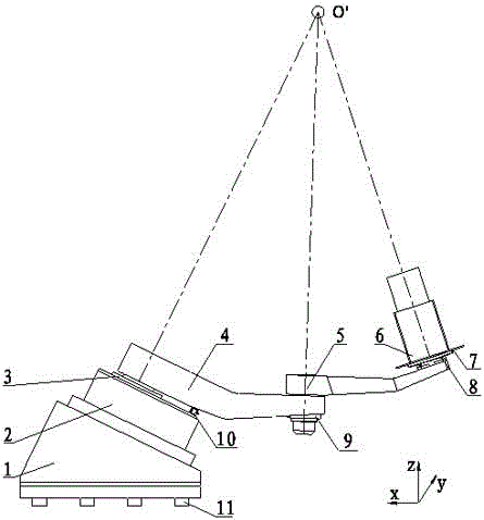 A Realization Mechanism of Long Radius Virtual Axis Angular Motion