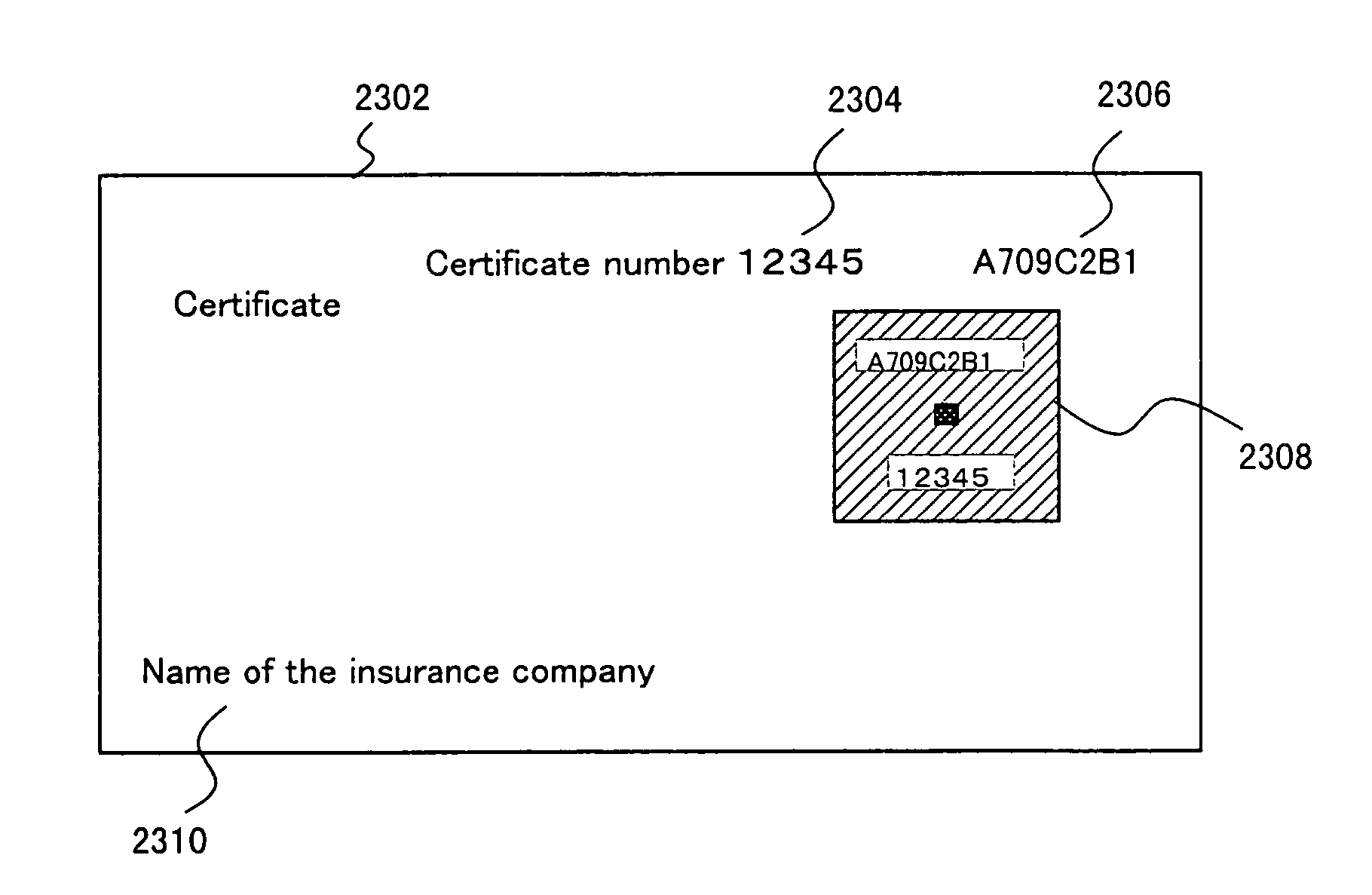 Sheet-shaped medium, method and apparatus for determination of genuineness or counterfeitness of the same, and apparatus for issuing certificate