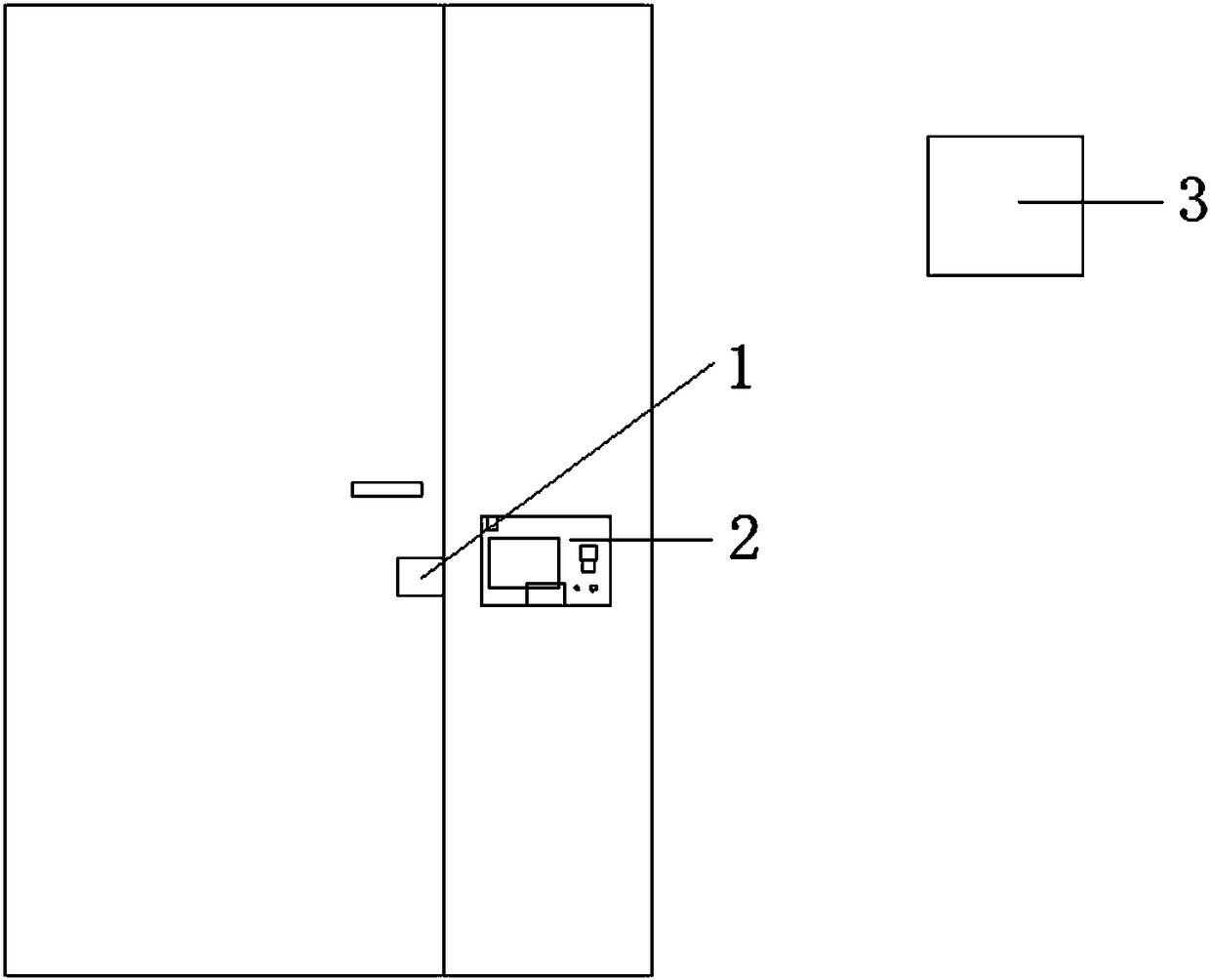 Door control finger vein recognition system based on internet plus