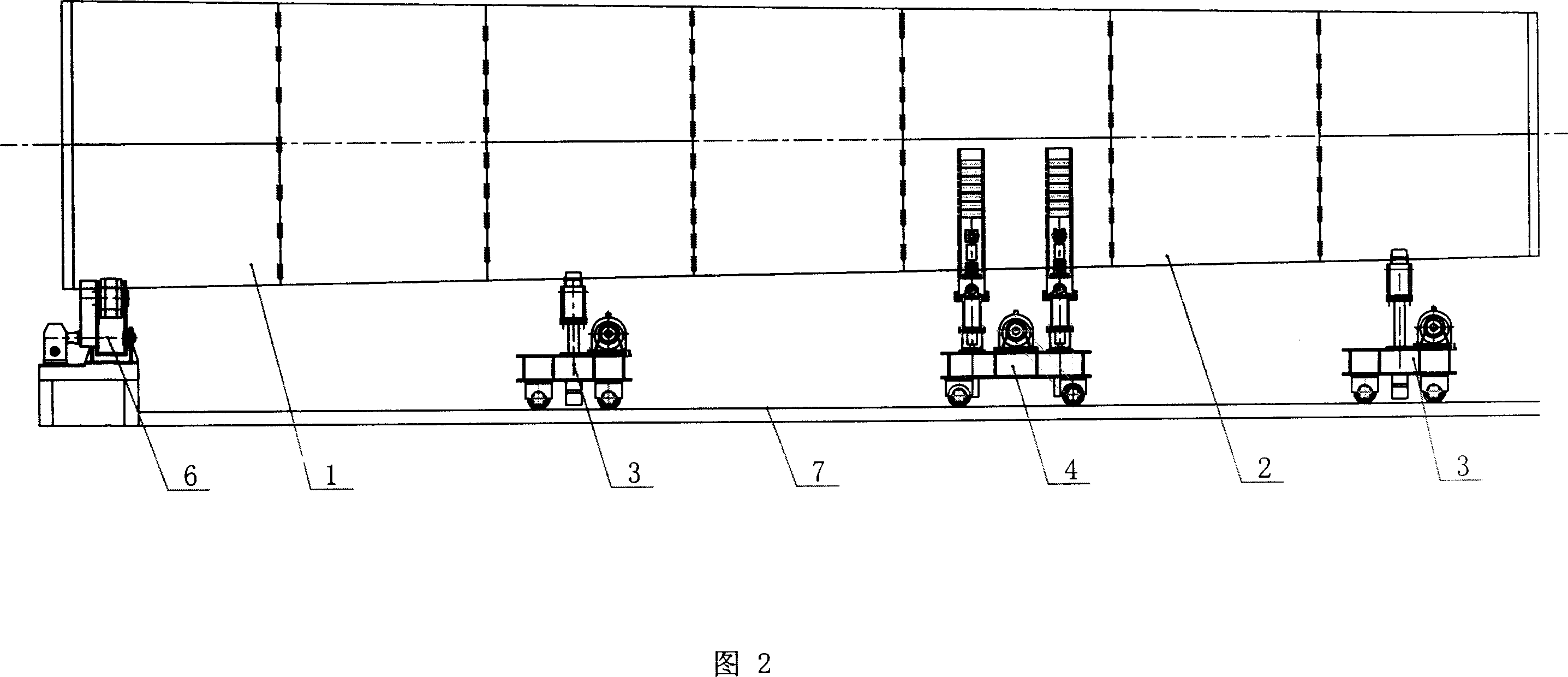Tower or silo frame section pairing method and pairing platform