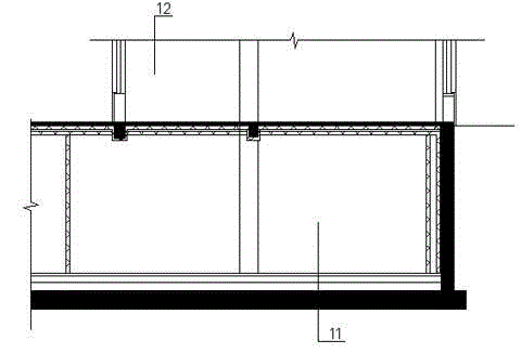 Sound-insulation structure for underground fan room of house