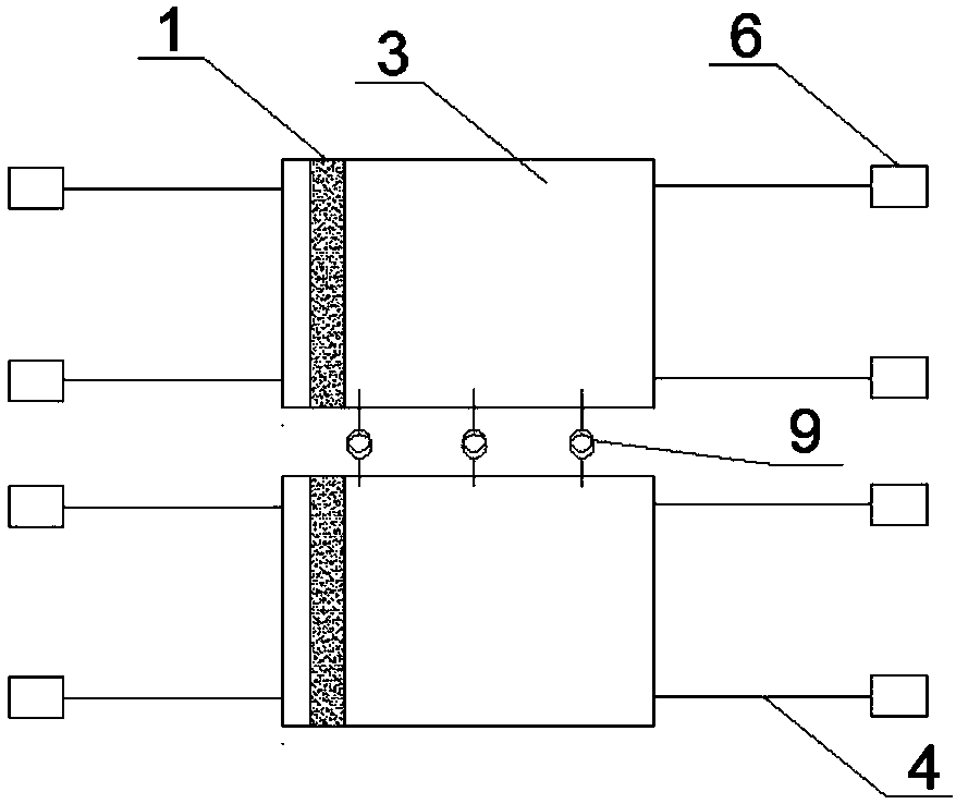 A kind of floating breakwater with multi-column fence-type wave-retaining inserts and its design method