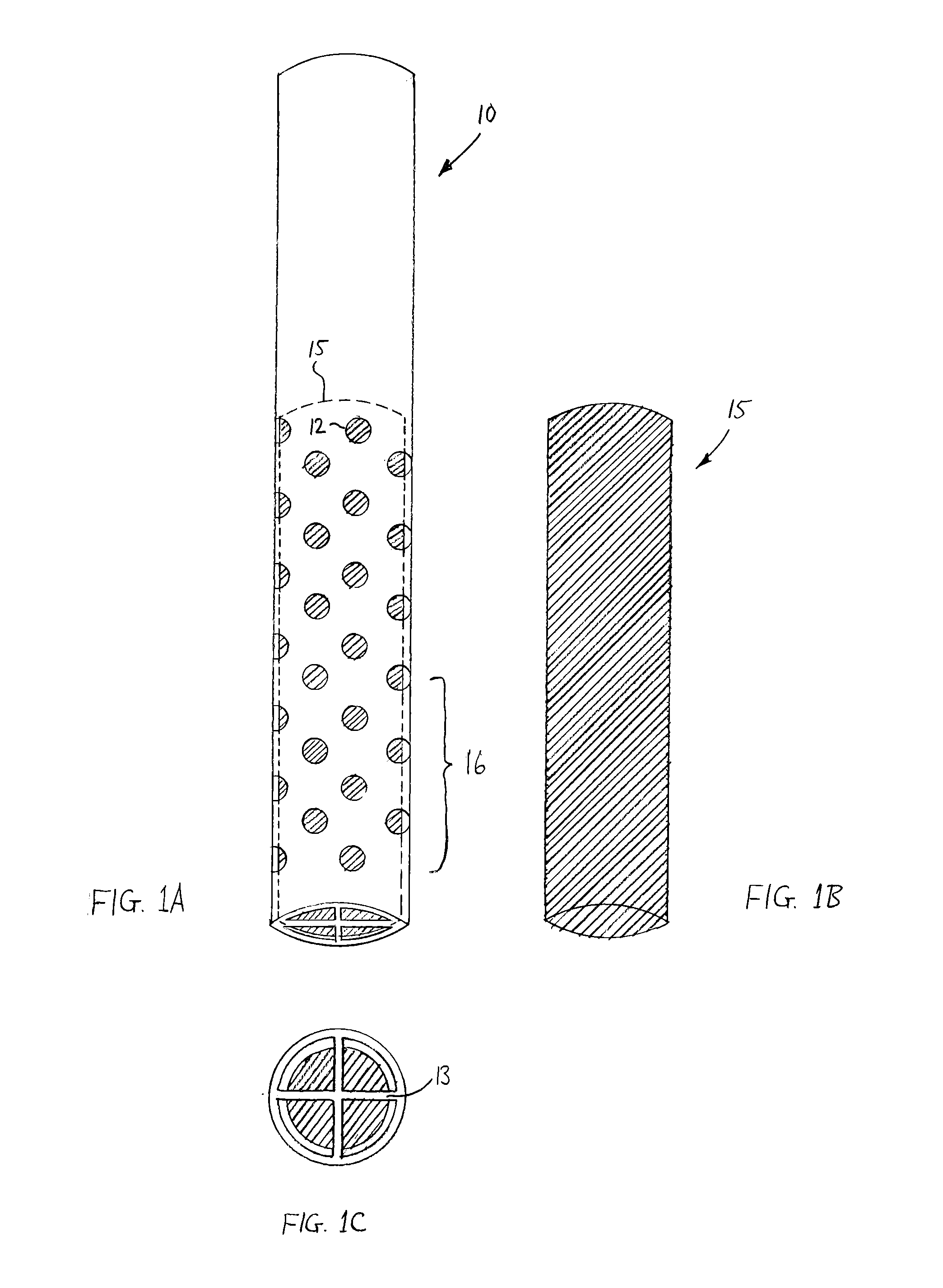 Perforated stirrer