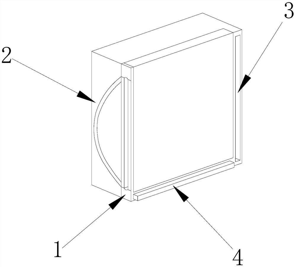 Film reading device for quickly reading film based on biological detection