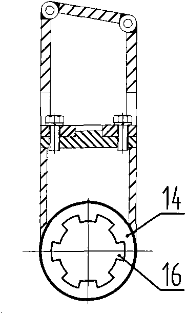 Brake beam component of gantry broken belt protector