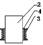 Magnetic conductive plate for positioning detachable transformer