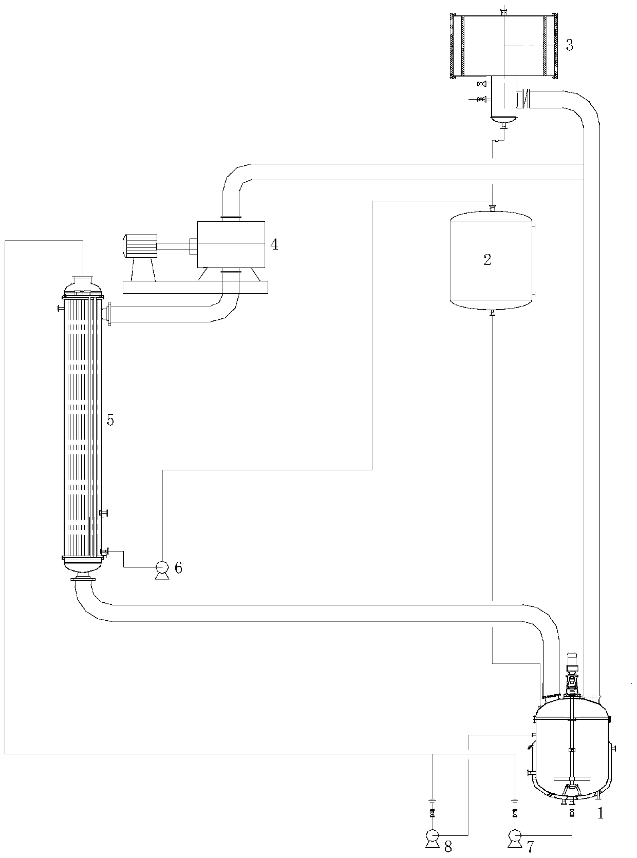 Production method of dihydrolaurenol by adopting mechanical steam re-compression