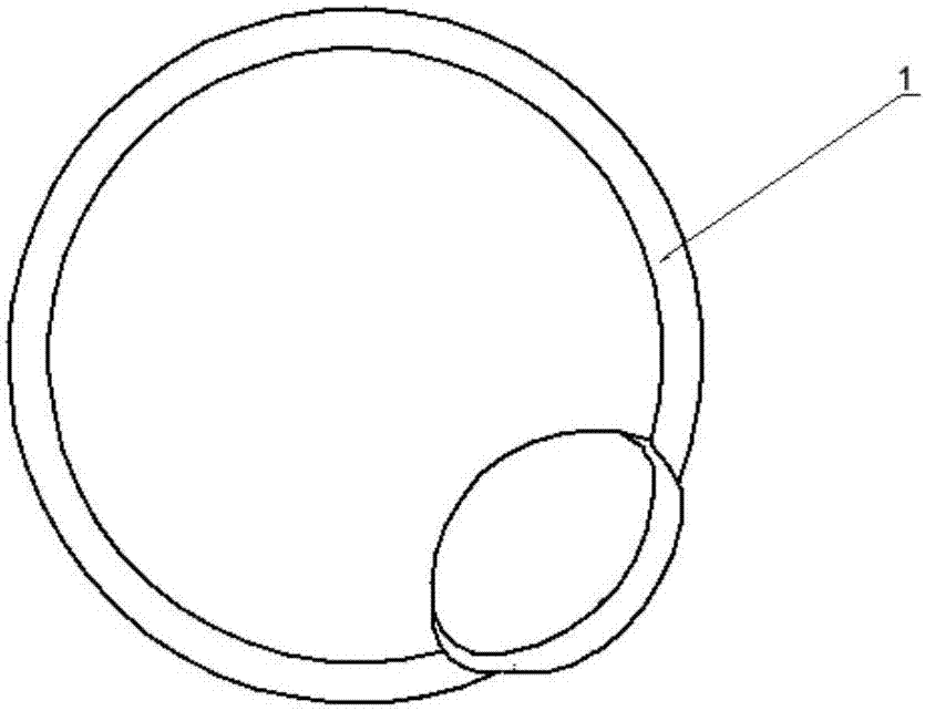 Touching type 3D printed moon lamp and manufacturing method thereof