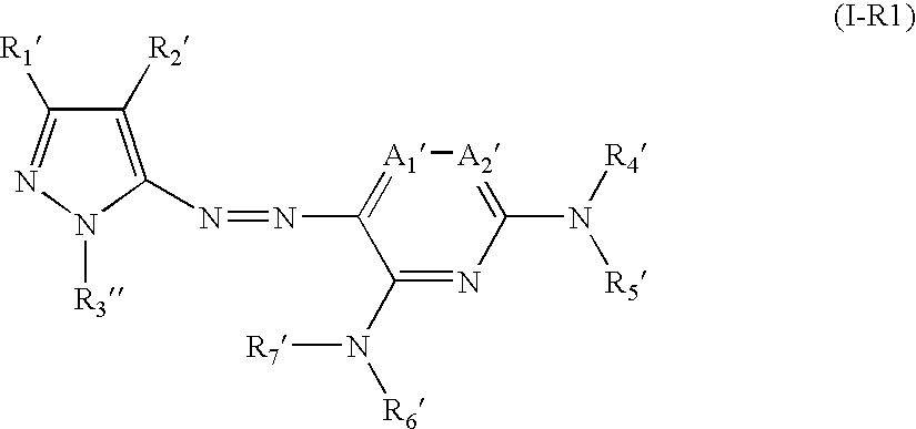 Azo compound and process of producing the same, and novel compound and process of producing azo compounds using the same