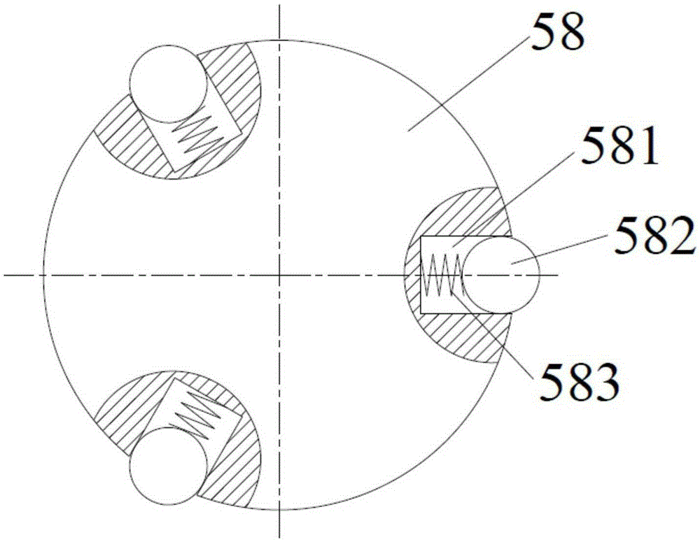 An adjustment device for pothos cultivation equipment