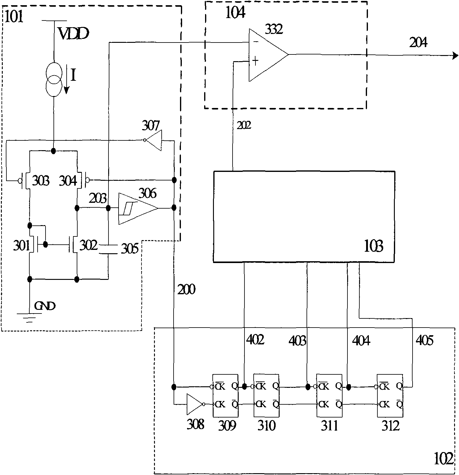 Frequency jitter circuit and frequency jitter generating method
