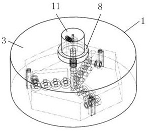 Anti-toppling biological test box device