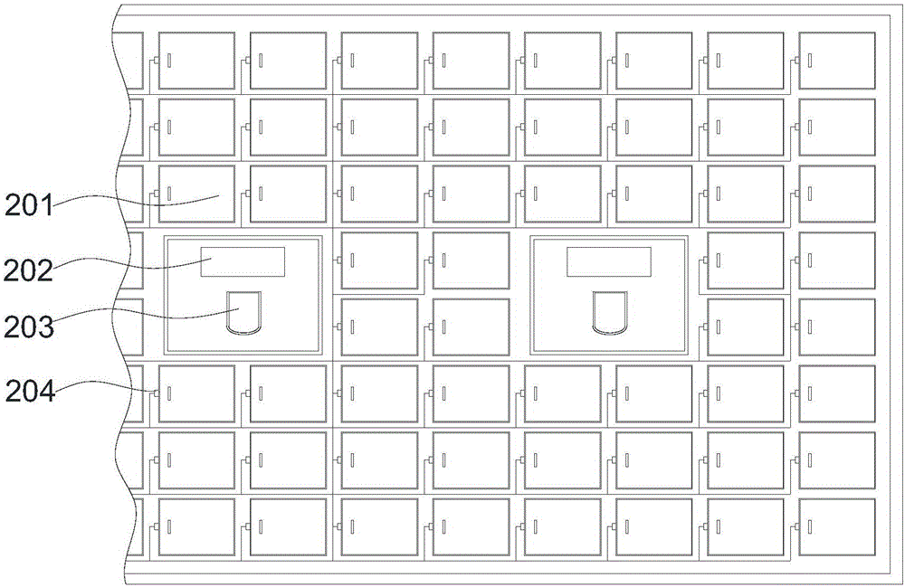 Storage cabinet management system and method and storage cabinet