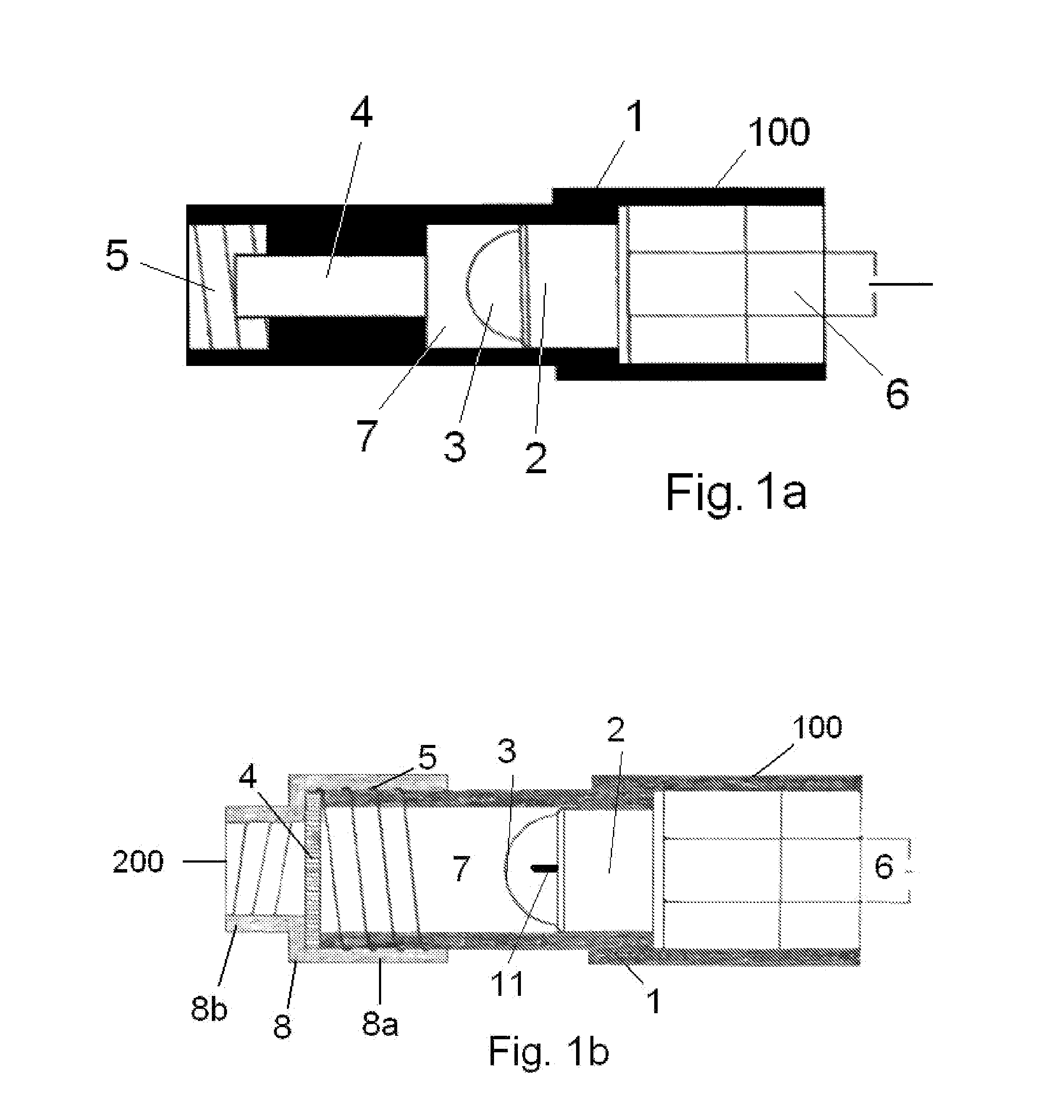 Assembly and method for disinfecting lumens of devices