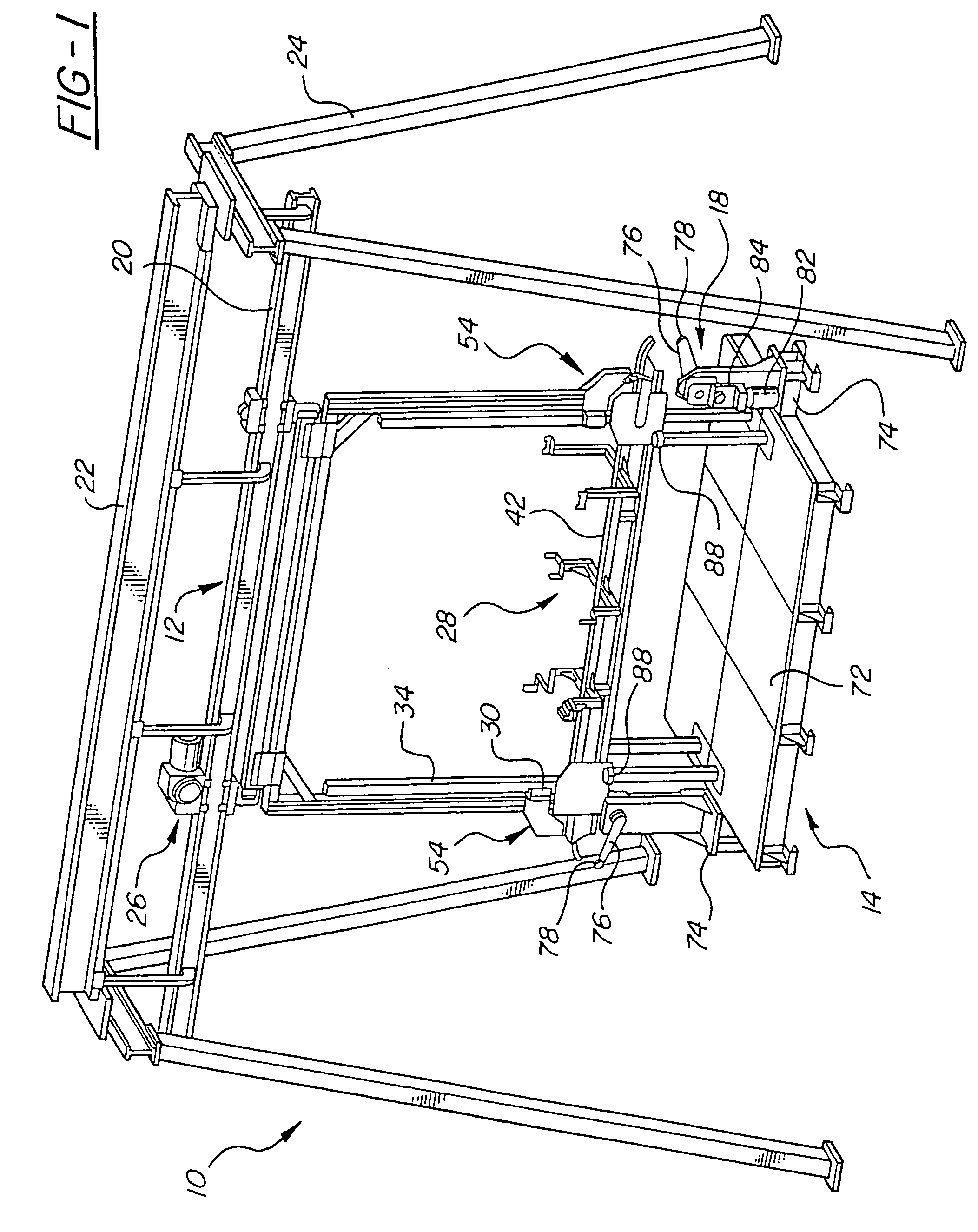 Flexible automotive assembly line method