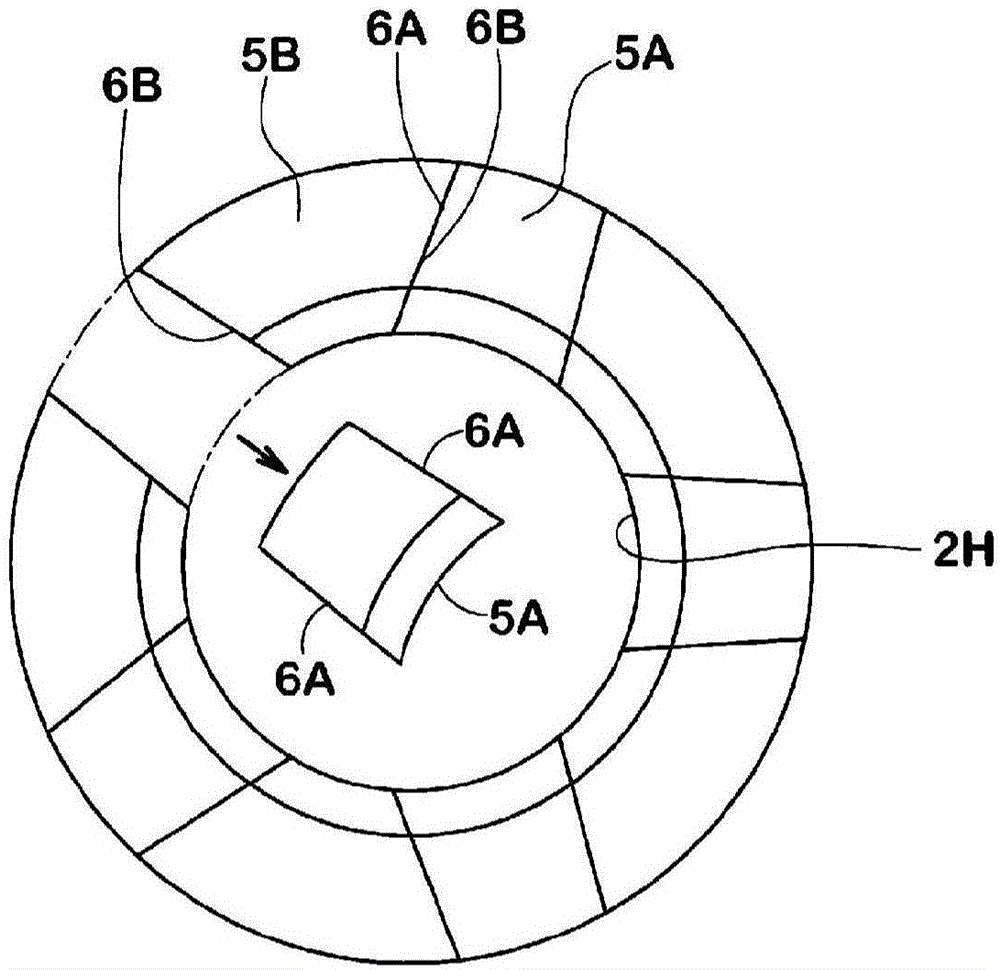 Rigid core for tire forming, and tire manufacturing method using same