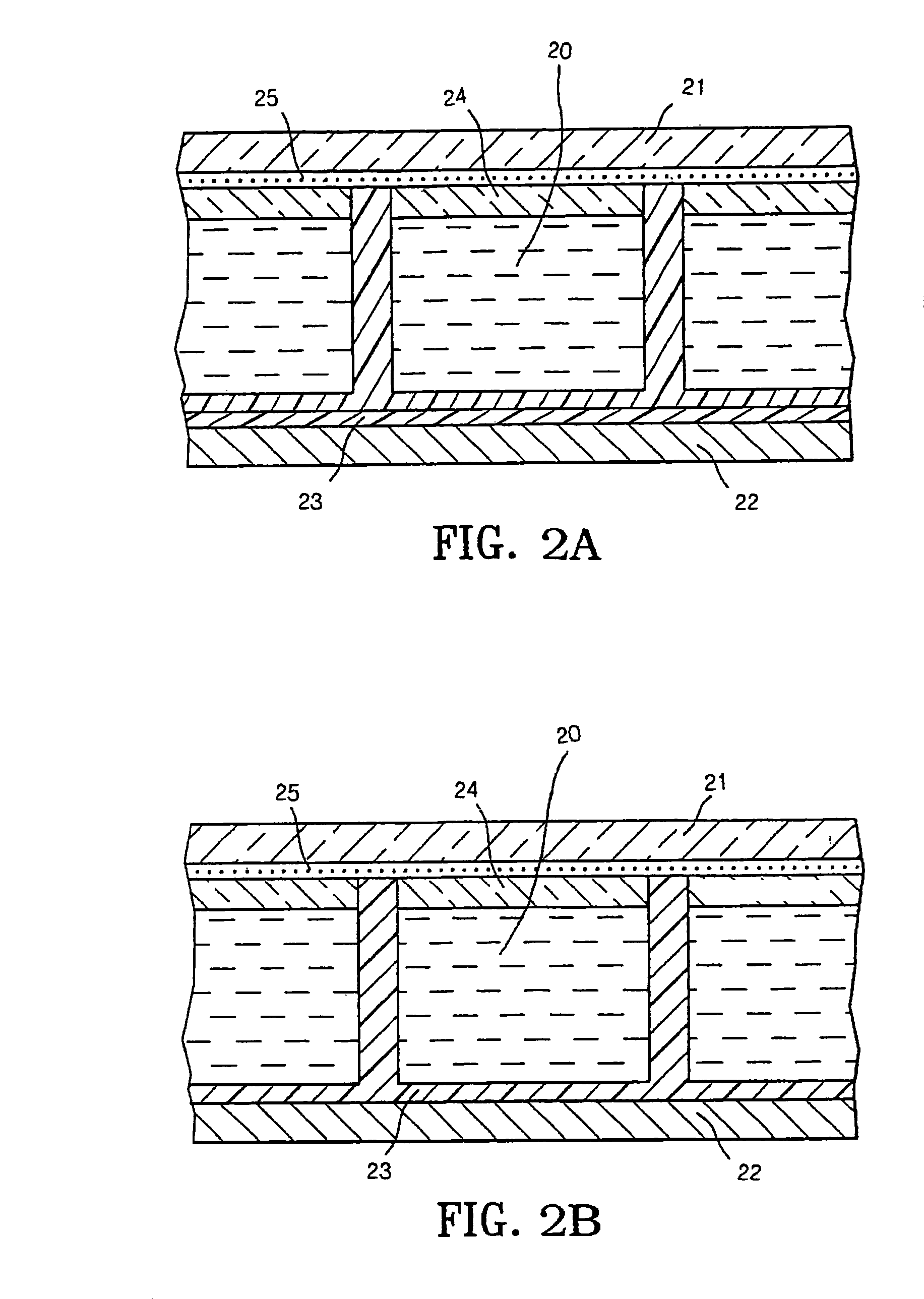 Display cell structure and electrode protecting layer compositions