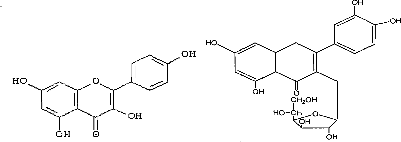 Medicinal composition containing lotus leaves and hypericum japonicum total flavone extraction and use thereof