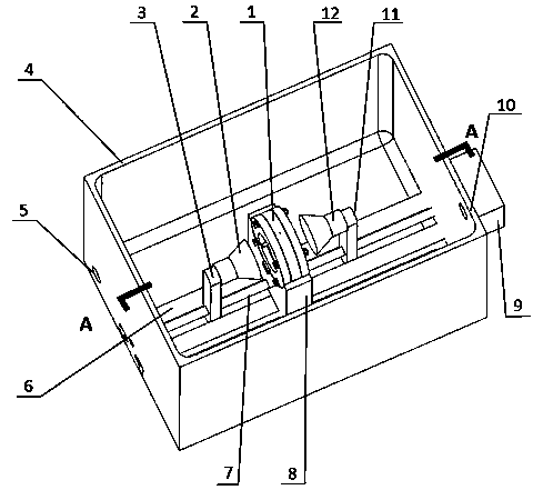 Liquid food sterilization device based on pulsed electric field and ultrasonic wave field