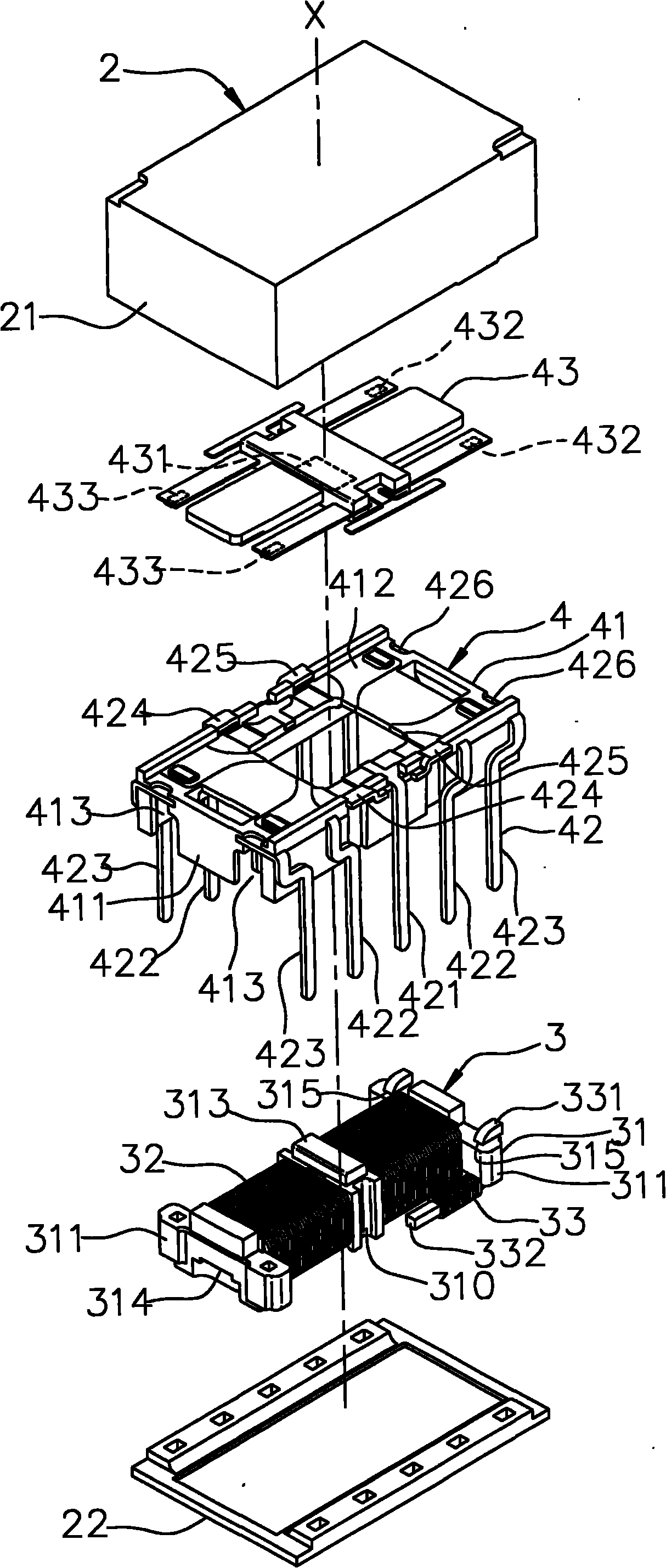 Electromagnetic relay and assembling method of electromagnetic unit thereof