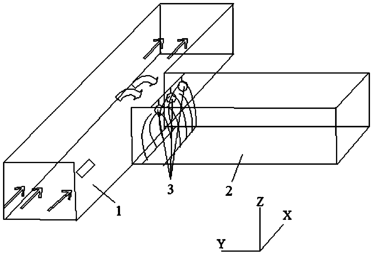 Method for evaluating smoke-blocking and heat-insulating effects of tunnel fire water curtain