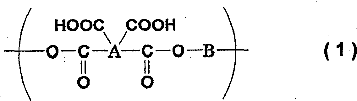 Polyester composition for production of thermally cured film