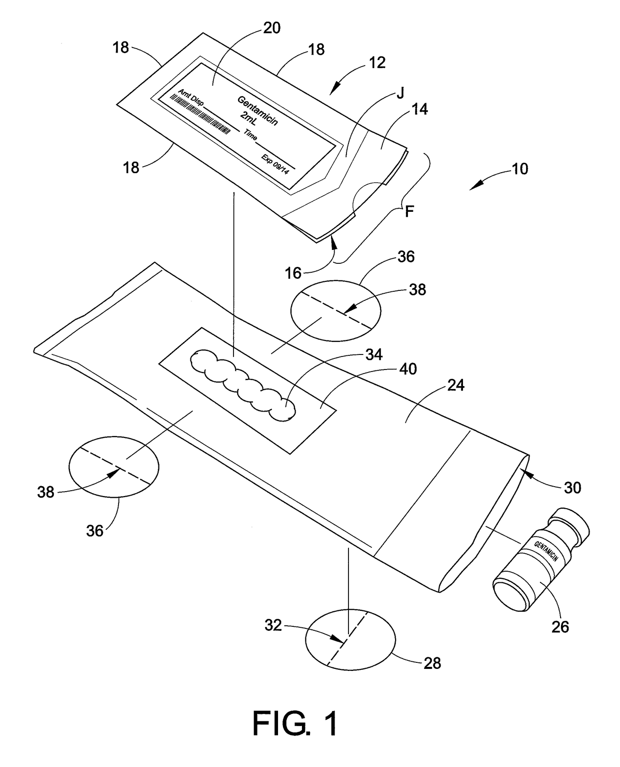 Sterile medication identification and labeling system