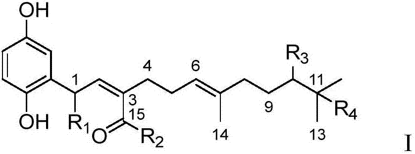 Lucid ganoderma meroterpenoid compound and medical composite thereof and application thereof