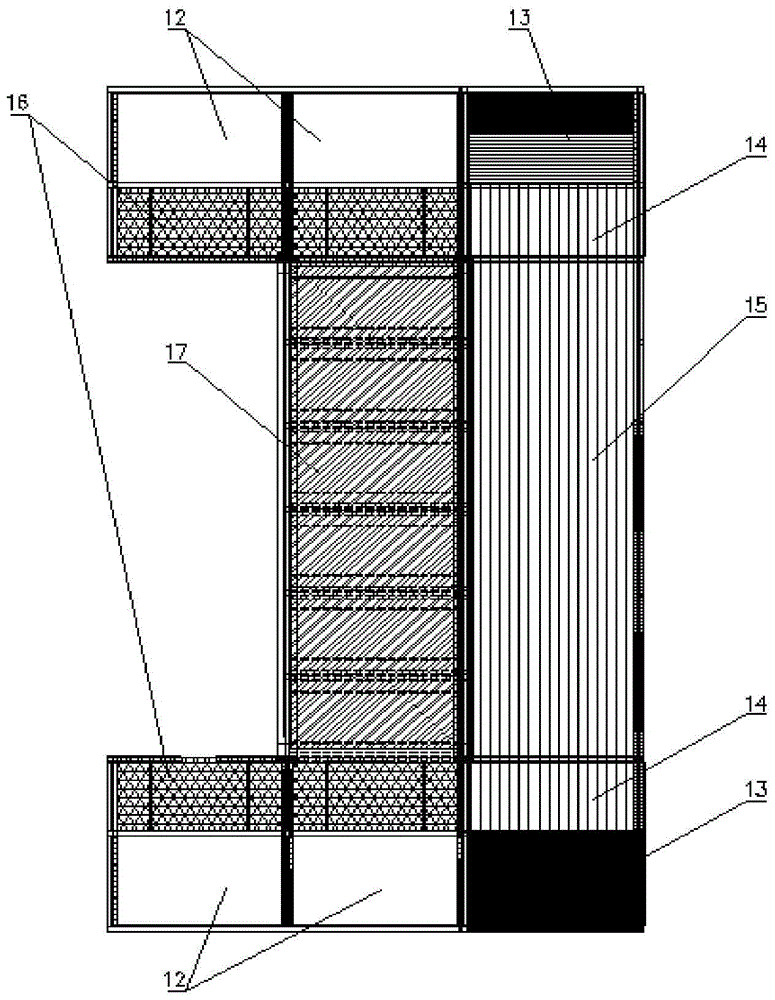 A three-dimensional garage utilizing the upper space of the road and its access method