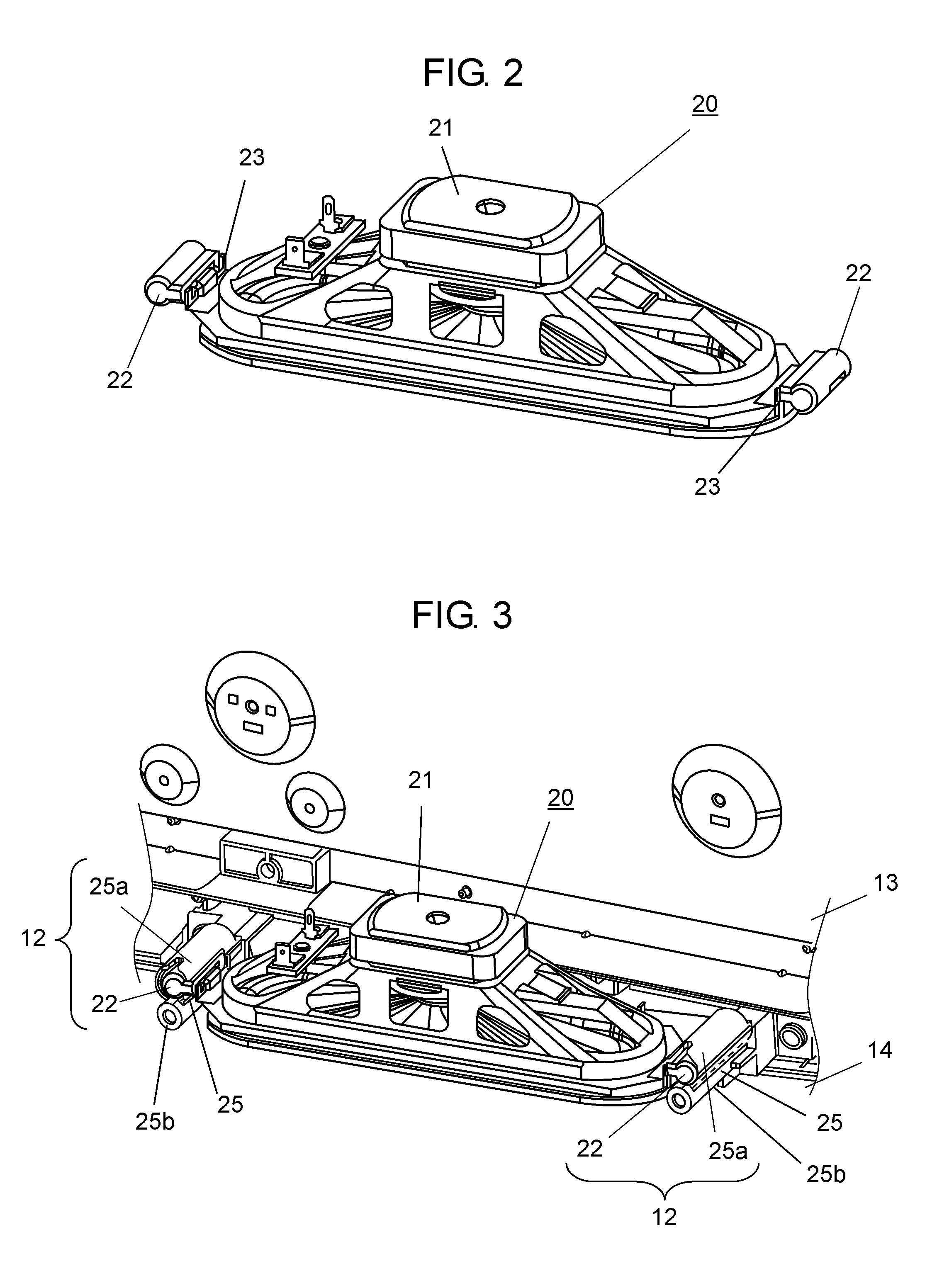 Speaker retaining mechanism and television receiver comprising same