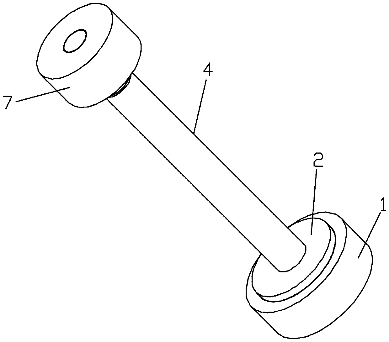 Shot-blasting reinforcing jig