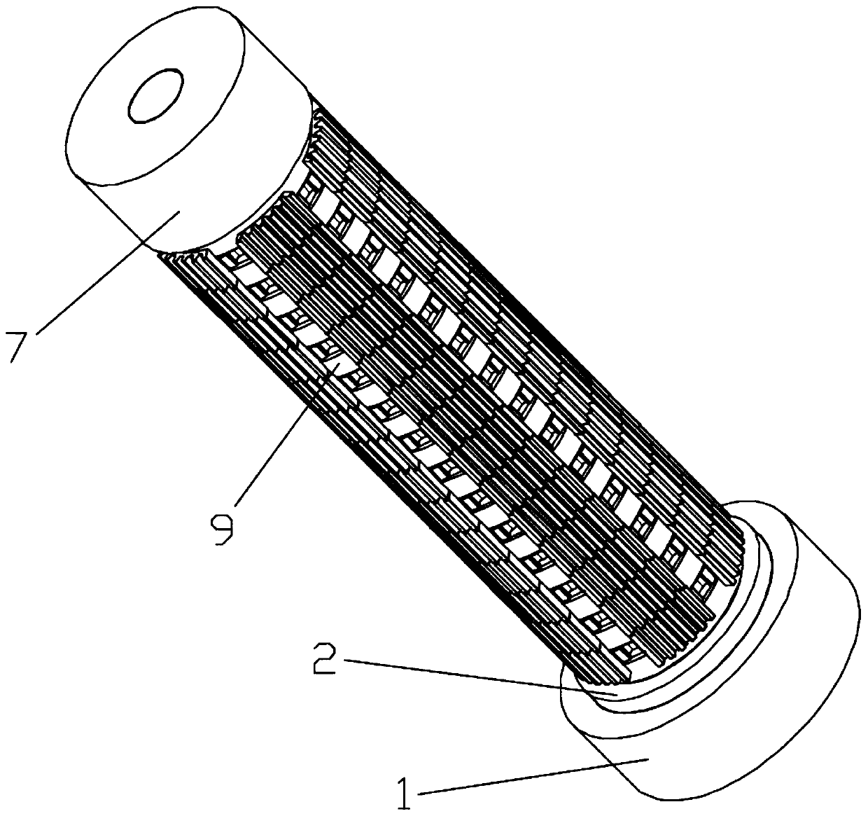 Shot-blasting reinforcing jig