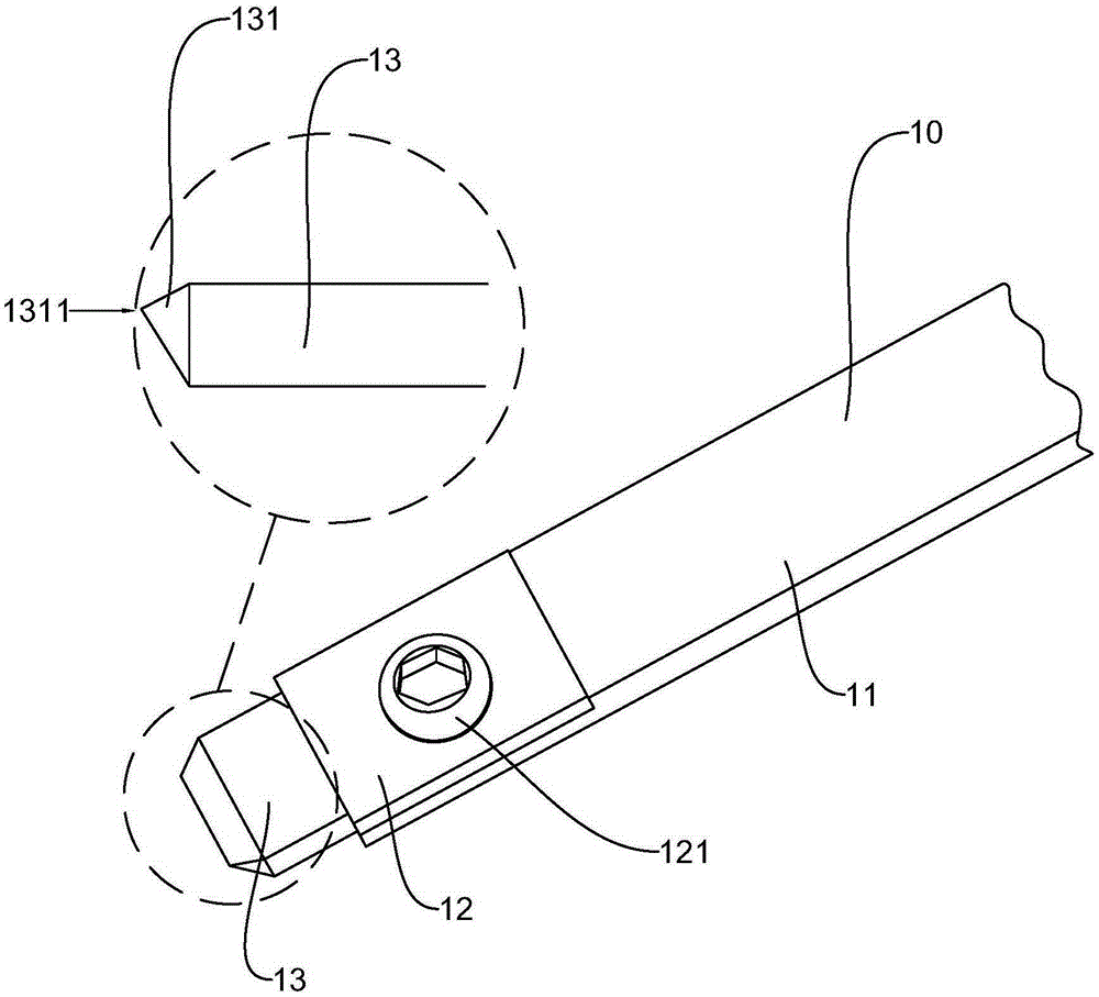 Repair jig assembly for image module provided with integrated motor and application method of repair jig assembly