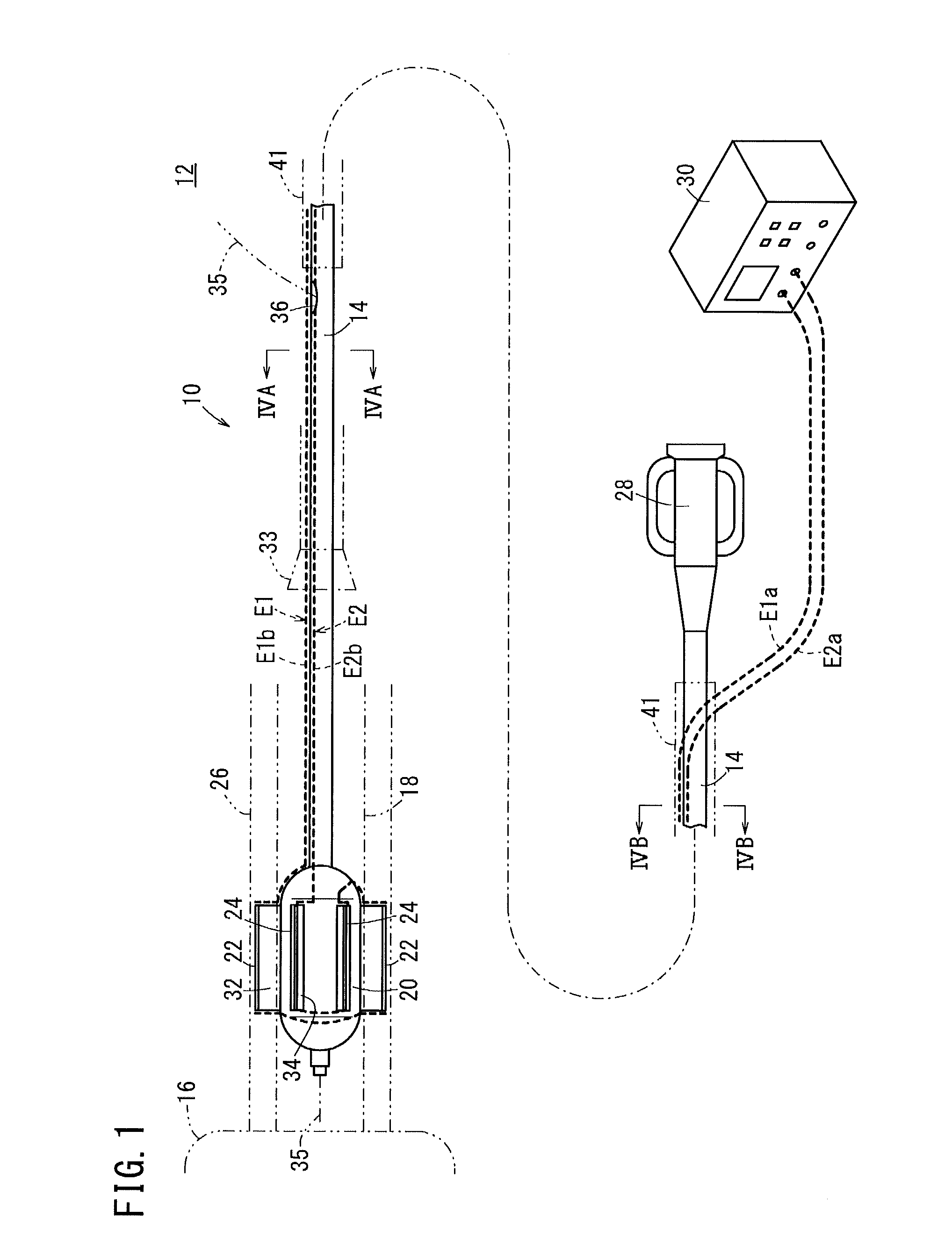 Balloon catheter and electrification system