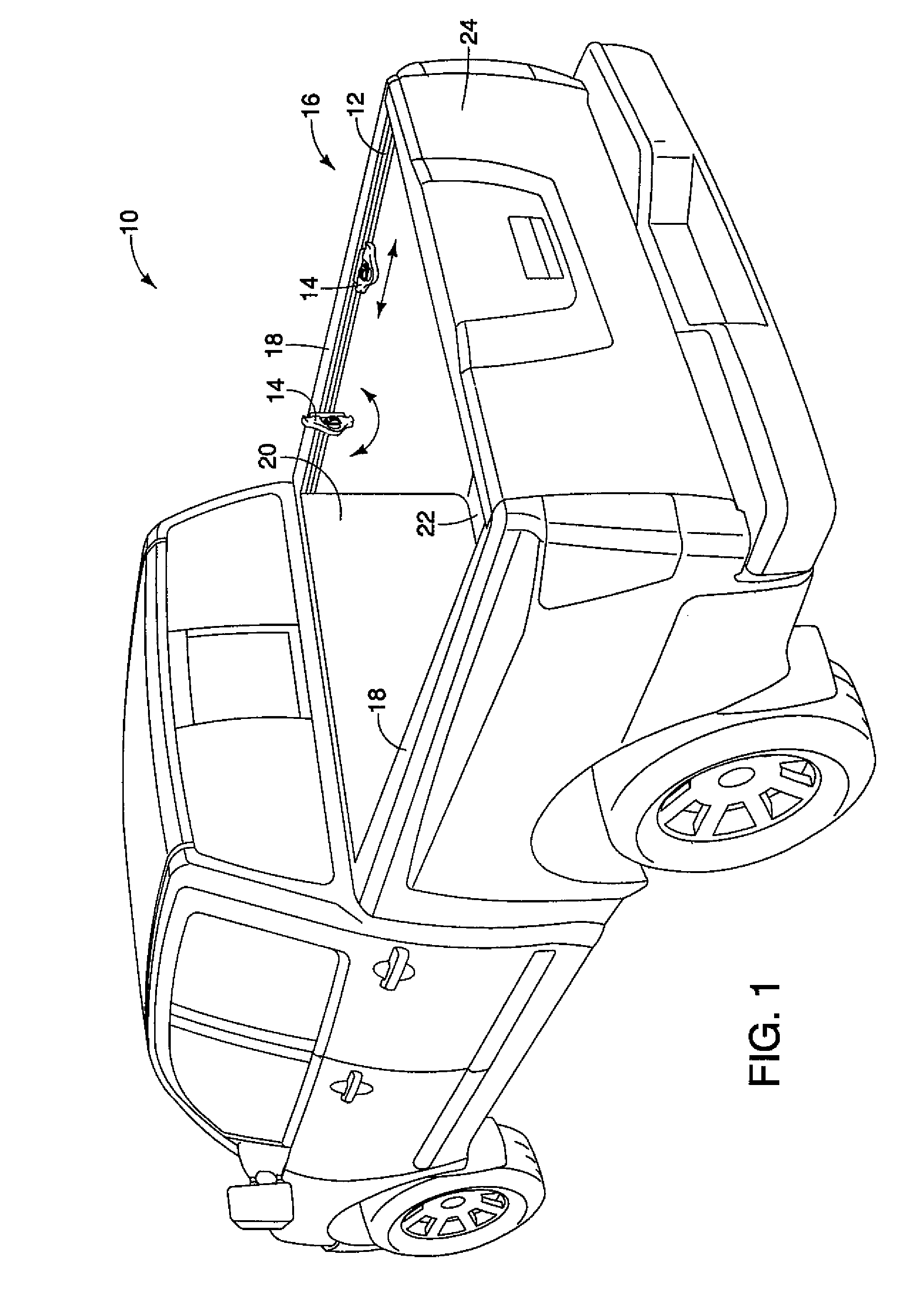 Vehicle cargo arrangement