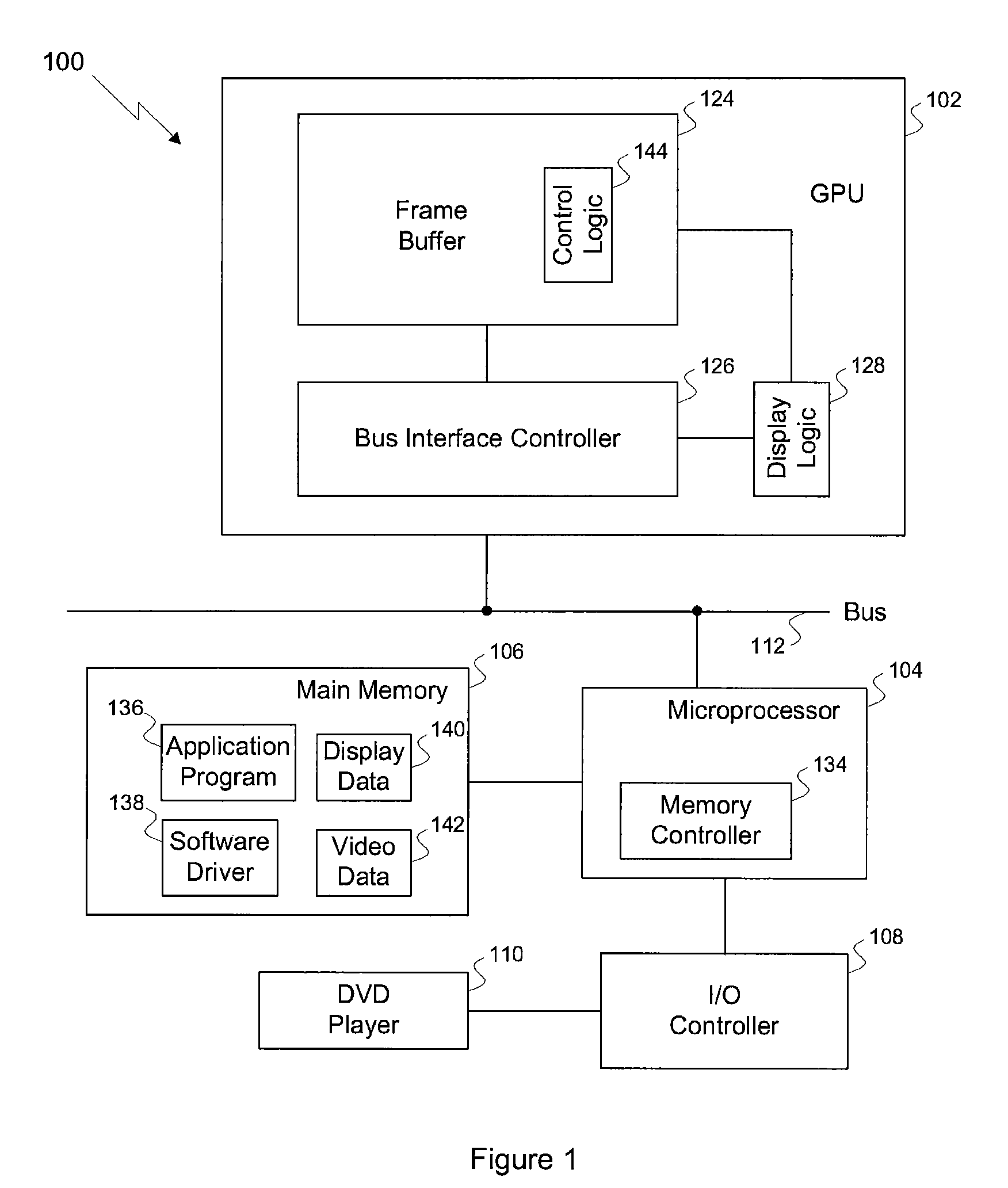 Power savings in a computing device during video playback