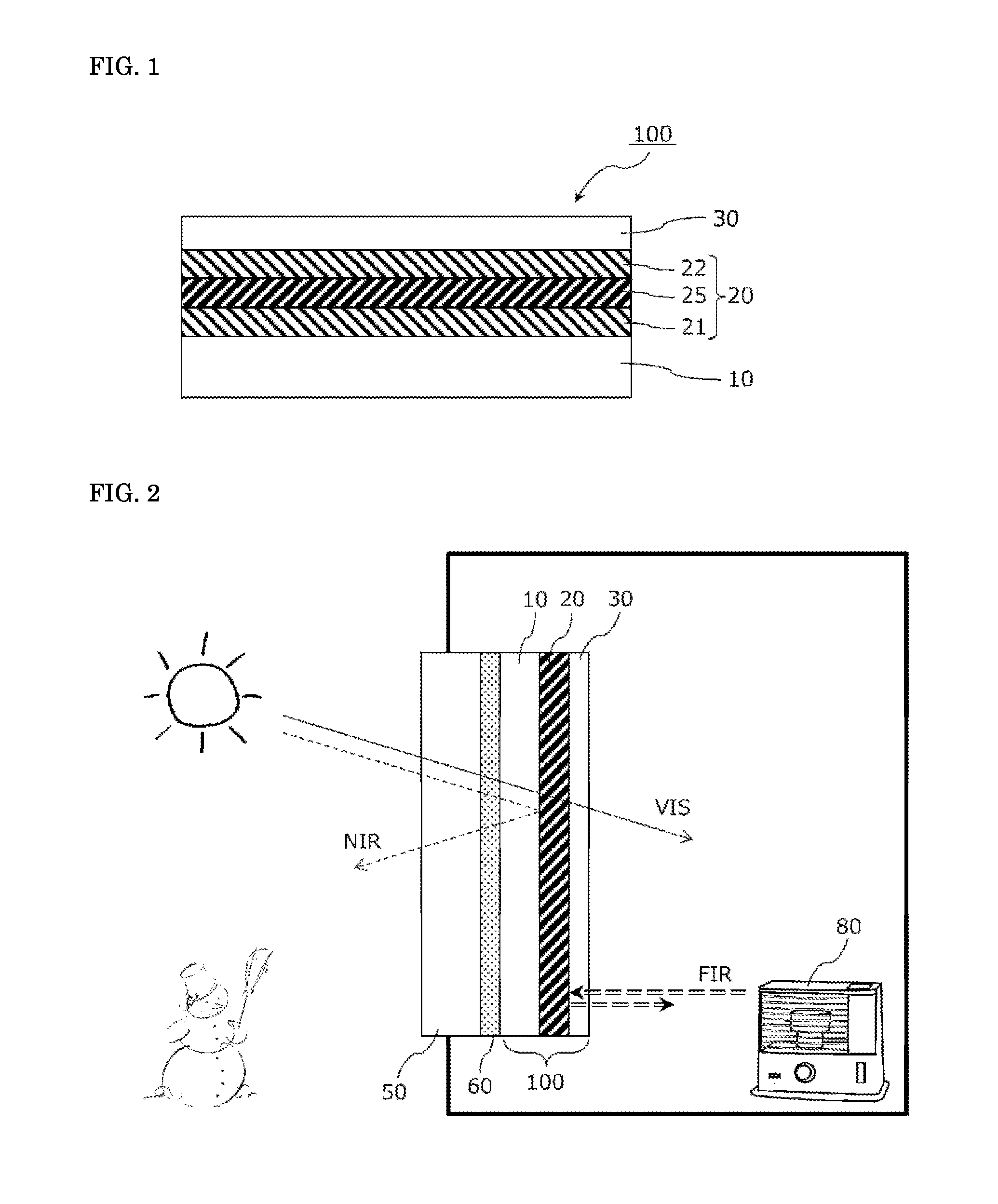 Method for producing infrared radiation reflecting film