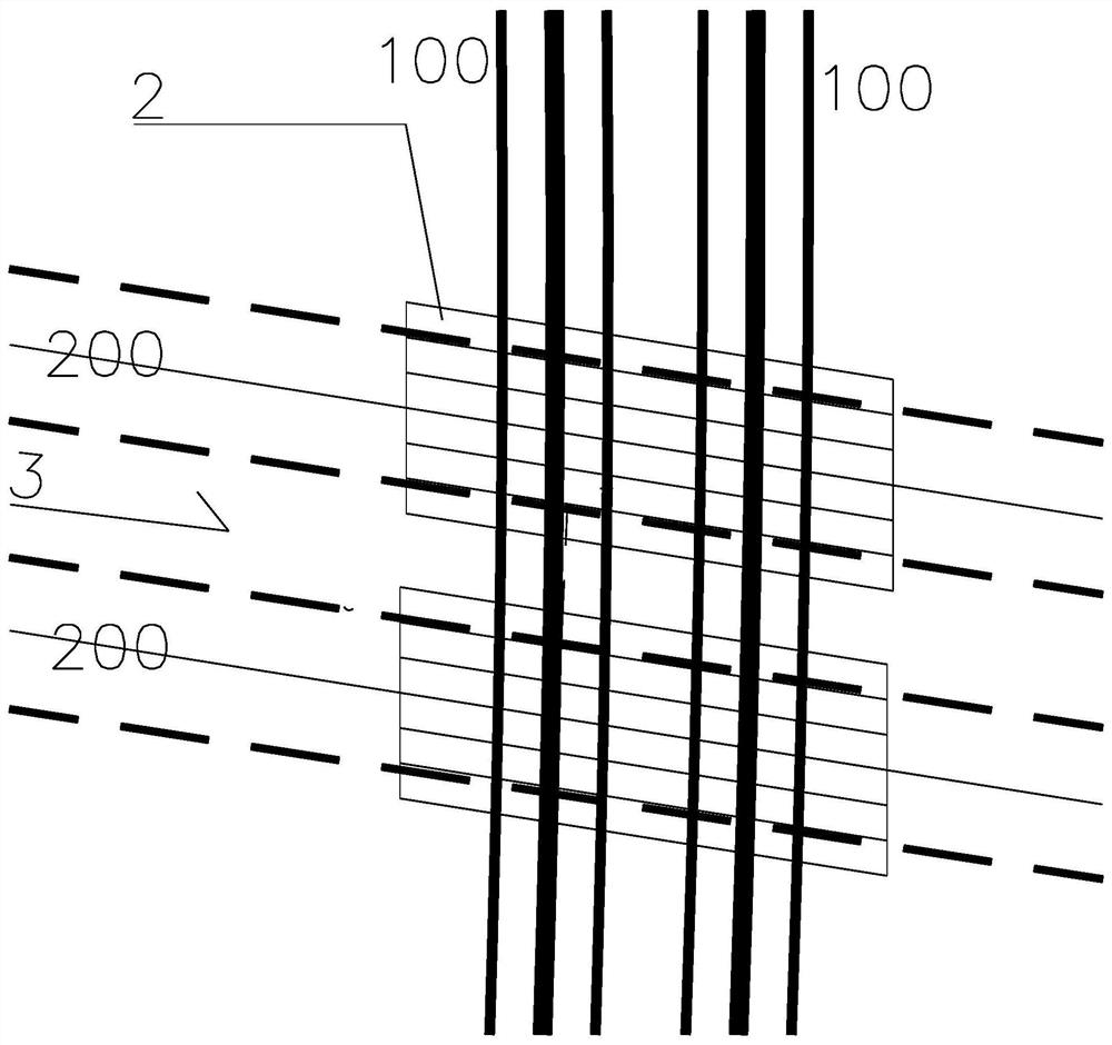 A settlement control method for subway tunnels passing through existing operating lines