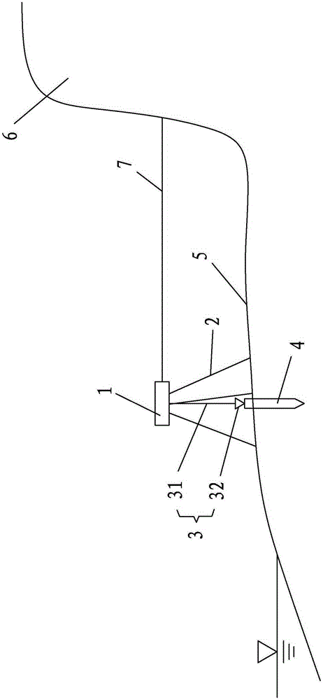 A sea cliff erosion scale measuring device and its measuring method